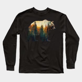 Grizzly Bear Diets Long Sleeve T-Shirt